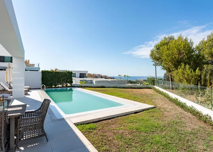 Villa Lujosa Con Vistas Al Mar Marbella